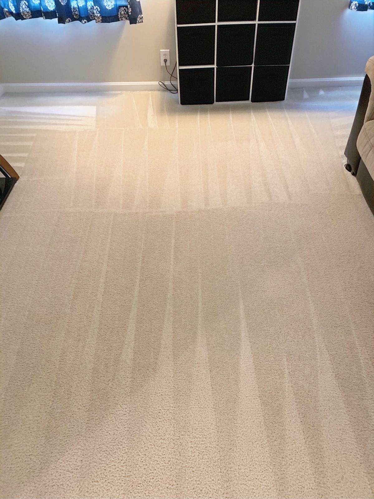 Bedroom carpet refresh